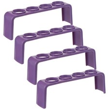 4pcs Test Tube Holders Plastic Test Tube Stands School Teaching Equipment