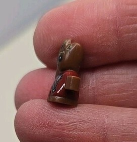 LEGO Super Heroes Baby Groot Minifigure Red Outfit w/ Zipper Marvel 76080