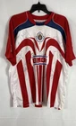 Reebok Men's Chivas de Guadalajara Signed Soccer Jersey Red Bimbo Toyota Sz L