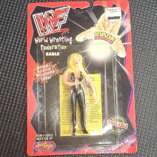 Just Toys WWF Bend-Ems Sable Action Figure Bendabl...