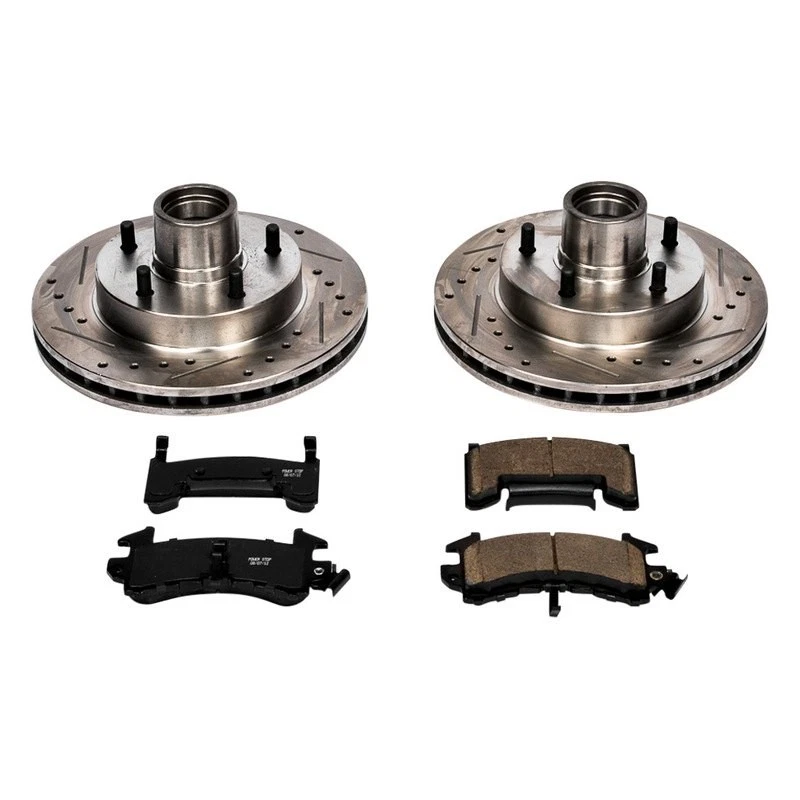 PowerStop K1485 Brake Kit For Chevy Malibu 1979-1981 Front Foto 2 de 4