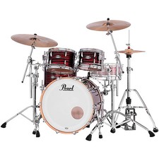 Pearl Masters Maple 4-Piece Shell Pack Red Oy...