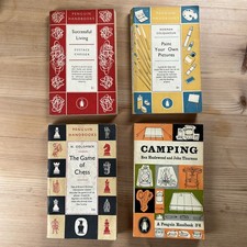 Four Vintage Penguin Handbooks From The 1950S Ph16 Ph22 Ph24 Ph28 All 1sts