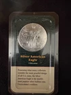 1999 American Eagle Dollar Uncirculated 1 oz .999 Silver, Littleton Liberty Pack