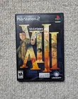 XIII Thirteen (Sony PlayStation 2, 2003) PS2 BL CIB Complete w/ Manual