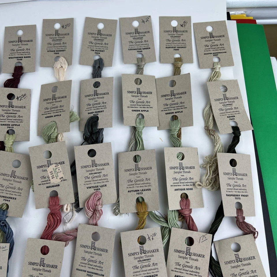 Lot of 110 The Gentle Art Simply Shaker Sampler Threads Floss - Image 4 of 4