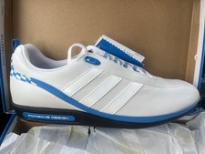 Sneakers Adidas Porsche Design SP1 bianche piscina nere in pelle taglia uomo 8