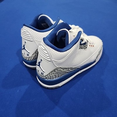 Sz 5.5 Y GS Nike Air Jordan 3 Retro Washington Wizards *B GRADE