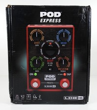 Line6 Pod Express Multi-Effektpedal für E-Gitarre Fußpedalformat