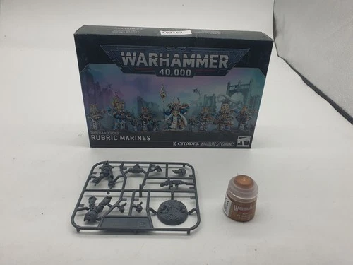 Games Workshop Warhammer 40K: Thousand Sons- Rubric Marines + Free Model & Paint