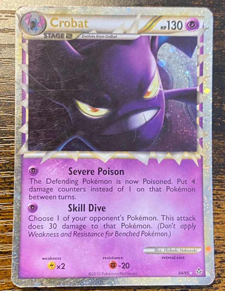 Crobat Prime 84/95 (2010) Pokemon TCG Unleashed Lightly Played - Image 2 of 4