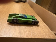 Mattel 2006 Green Car With Blue Rims Made For Mcdonalds In China Mattel 2006 Green Car With Blue Rims Made For Mcdonalds In China