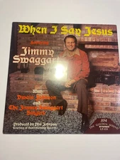 Jimmy Swaggart - When I Saw Jesus LP Record 1975 Jim Records Gospel 33 RPM