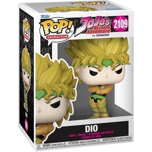 Funko Pop! JoJo's Bizarre Adventure Dio #2109 Vinyl Figure | eBay
