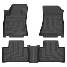 3D Floor Mats Cargo Liners for 2019-2025 Infiniti QX50 All Weather TPE Rubber