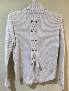h and m sweater laced up front h and m sweater laced up front