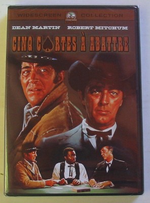 DVD FÜNF KARTEN ZUM SCHLACHTEN - Dean MARTIN / Robert MITCHUM - Henry Hathaway - NEU