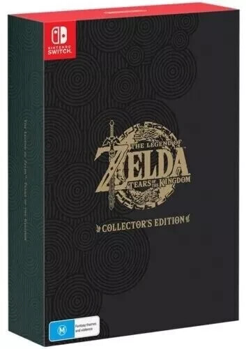 Nintendo Switch The Legend of Zelda Tears of The Kingdom Collector's Edition NEW-image