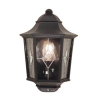 Elstead Norfolk AußEn-Wandleuchte E27 36Cm Schwarz IP43