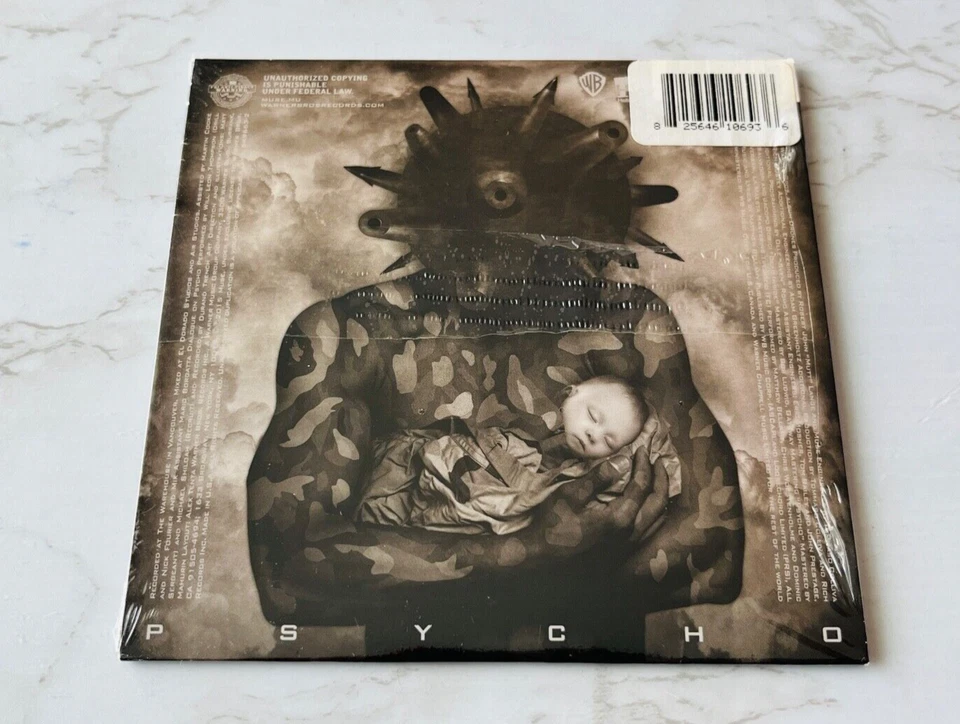 Muse Dead Inside / Psycho CD Single SEALED! 2015 Warner w/Hype Sticker BRAND NEW Foto 2 de 3