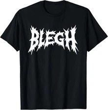 NEW LIMITED Blegh Deathcore Death Metal Funny Heavy Metal T-Shirt