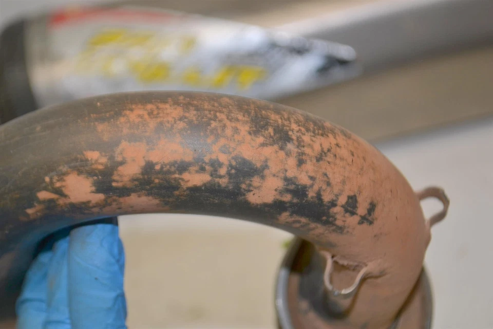 Tubo silenciador escape completo Kawasaki KX 250F PRO CIRCUITO TITANIO Ti-5 2009-2013 Foto 3 de 4