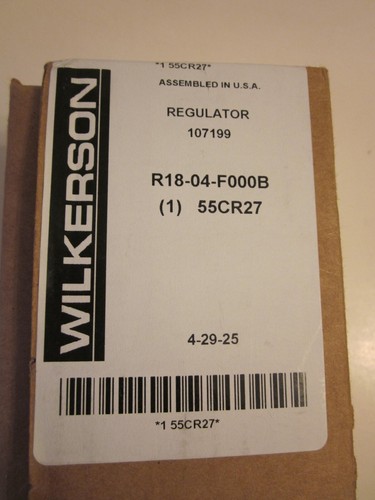 Regolatore di Pressione WILKERSON R40-CB-H00 G.11/2 Pressione 0,7-12,5
