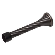 Box of 100- 3-1/8" Oil Rubbed Bronze Spring Door Stops with Mounting Screw