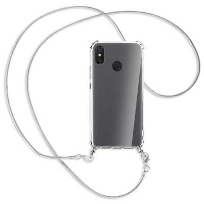 Handykette (Metallkette) für Xiaomi Mi Max 3 Umhängehülle mit Band Case