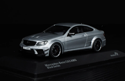 Solido 1/43 Alloy diecast car model Mercedes-Benz C63 AMG Silver