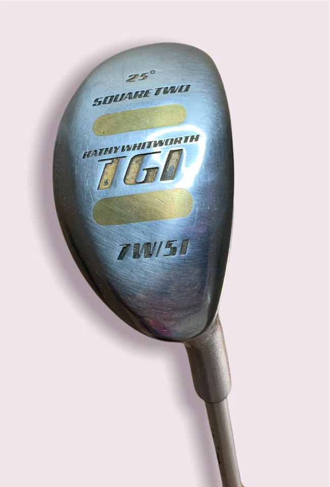 Square Two Kathy Whitworth TGI Hybrid 25* /RH 39 3/4” Ladies Graphite Shaft - Image 2 of 4