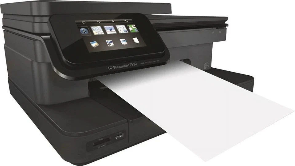 HP Photosmart 7520 All in One Farb-Multifunktionsdrucker A4 13ppm - Bild 4 von 4