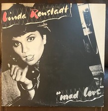 LINDA RONSTADT Mad Love Vinyl LP Asylum 5E-510 Vg / Ex