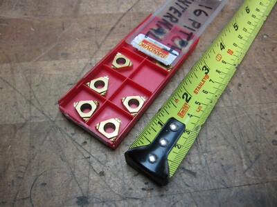 5 SANDVIK R166.0L-16UN01-180 1020 carbide threading insert ALL SHOWN r INCLUDED