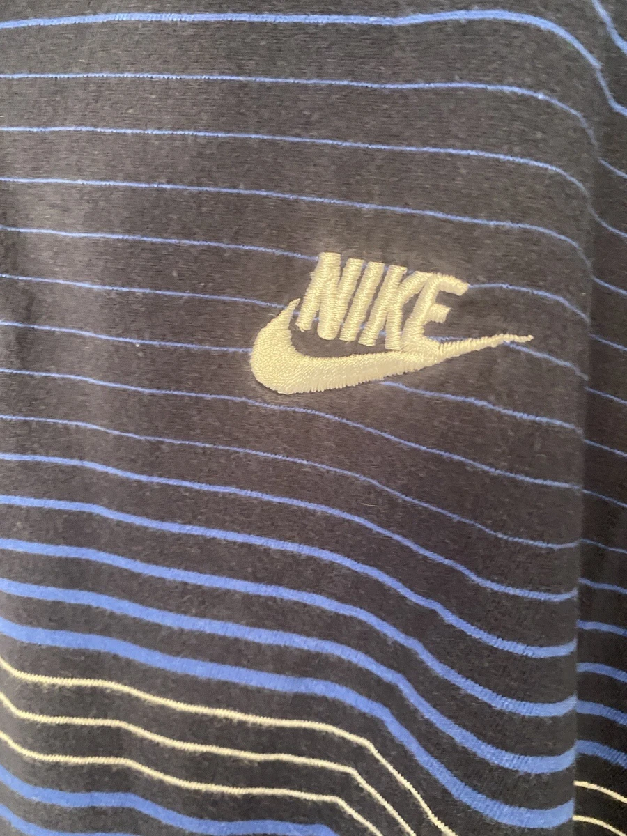 Vintage 2000s Nike Sportswear Y2K Polo Shirt Silver Tag Sz 2XL