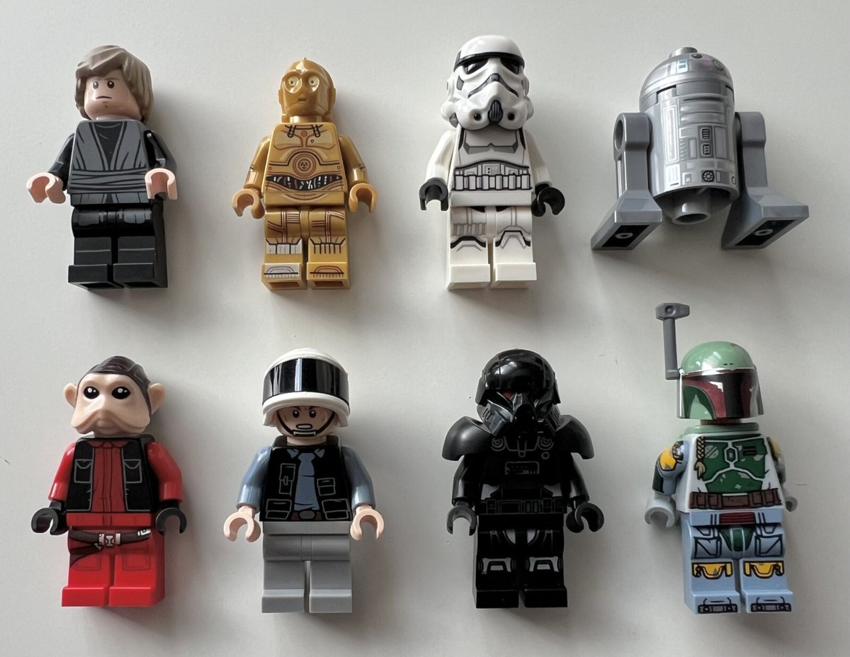 Lego Star Wars Minifigures And Minibuilds Variety Of Figures