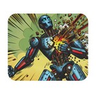 Mouse Pad (Rectangle) Robot Running Out of Steam Comic Style Design 2, Gift