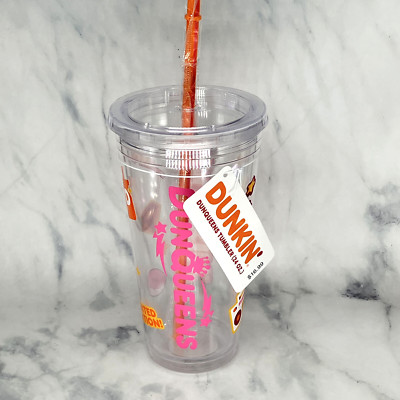 Dunkin' 2025 DunQueens Acrylic Tumbler Cup 24oz *FREE SURPRISE