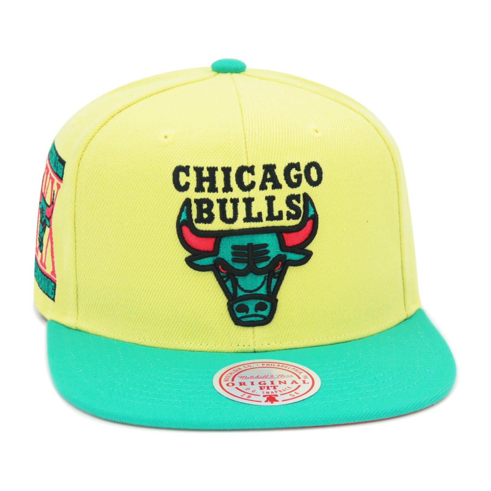 Mitchell & Ness Chicago Bulls Ice Tea Lemonade Snapback Hat Cap