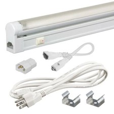T4 - 24W Under Cabinet Slim Linkable Fluorescent Lighting Daylight-6400K,L:34.4"