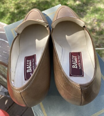 Bally of Switzerland Vintage Women's Loafers Court Shoes US 7.5 M