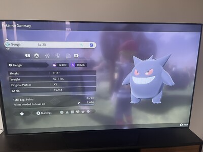 shiny gengar pokemon legends arceus 