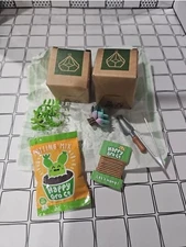 HTF New Hanging TERRARIUMS MINIVERSE MAKE IT MINI Succulent Plant