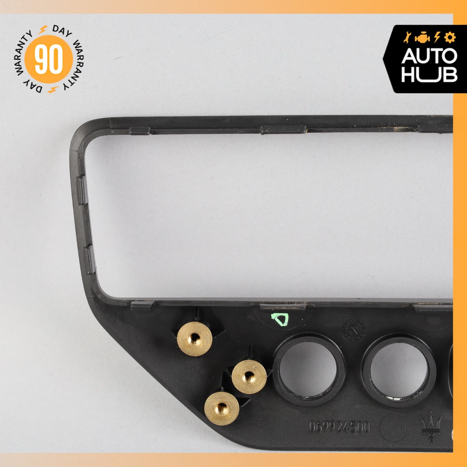 08-19 Maserati GranTurismo M145 Center Console Radio Trim Bezel Panel OEM