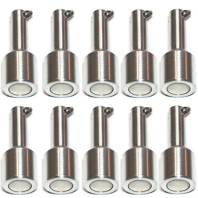 REVOLUTION MACHINES LLC Gold Silver Test Magnets 10 Pcs Scrap & Precious Metal Recycling 18 lbs 8kg KM04