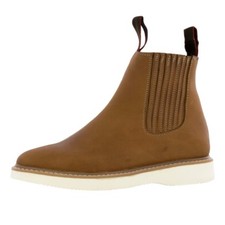 Mens Work Boots Honey Brown Soft Toe Trabajo Hombre Size 6, 6.5, 8