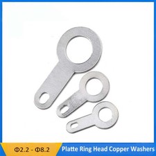 Solder Ring Head Copper Washers Terminal Connector Brass Ear pad M2 M2.5 M3-M8