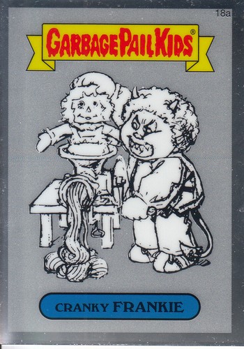 2013 GARBAGE PAIL ENFANTS CHROME 1ÈRE SÉRIE 1 CHOISISSEZ VOTRE CARTE *CRAYON* 1-41 A/B - Photo 69/160