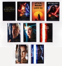 STAR WARS THE FORCE AWAKENS MOVIE POSTER MAGNETS toy print kylo han bb8 shirt 