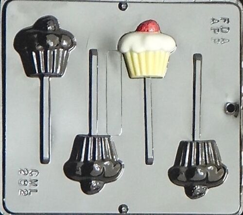 Cupcake Lollipop Chocolate Candy Mold  282 NEW - Picture 1 of 2